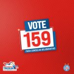 Vote 159 - Vermelho